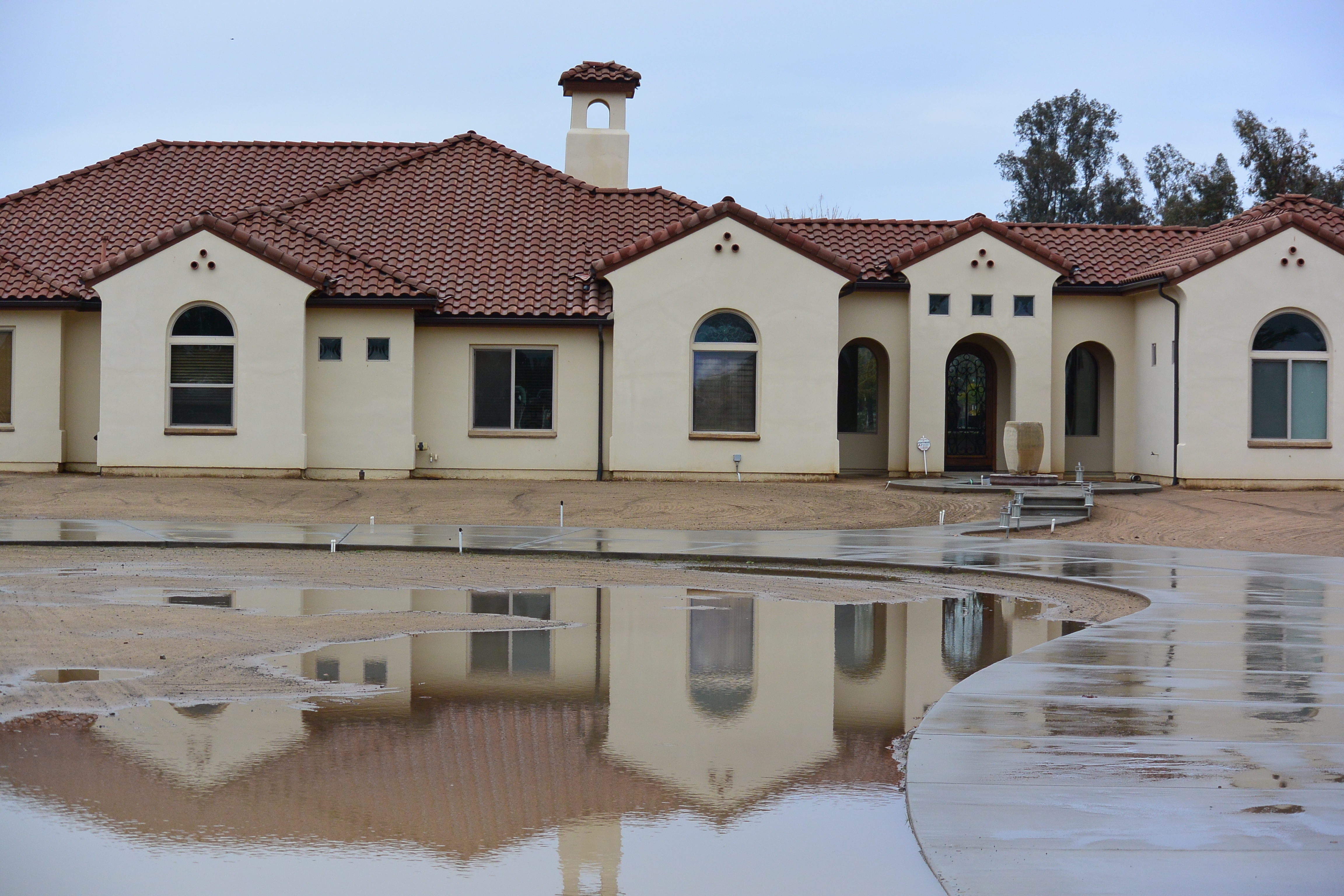 Clovis custom home on acerage