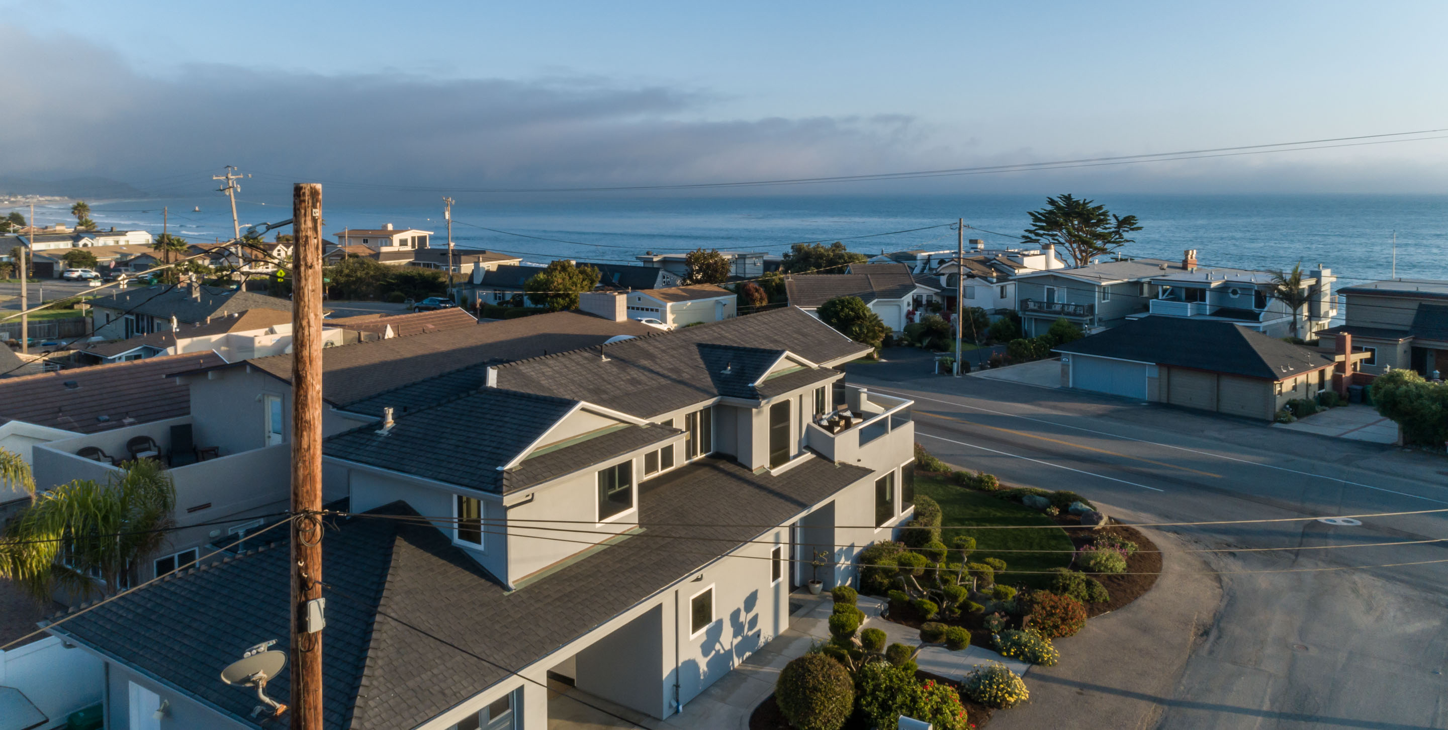 Coastal View Home For Sale Walk to Ocean Pacific Ave Cayucos Ca 93430